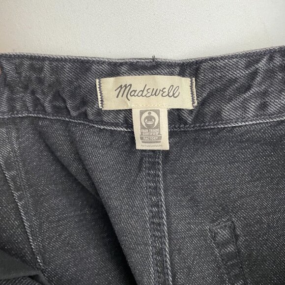 Madewell Curvy Superwide-Leg Jeans - Black - Picture 3 of 8